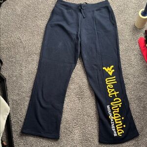 Gildan women’s WVU Navy Sweatpants